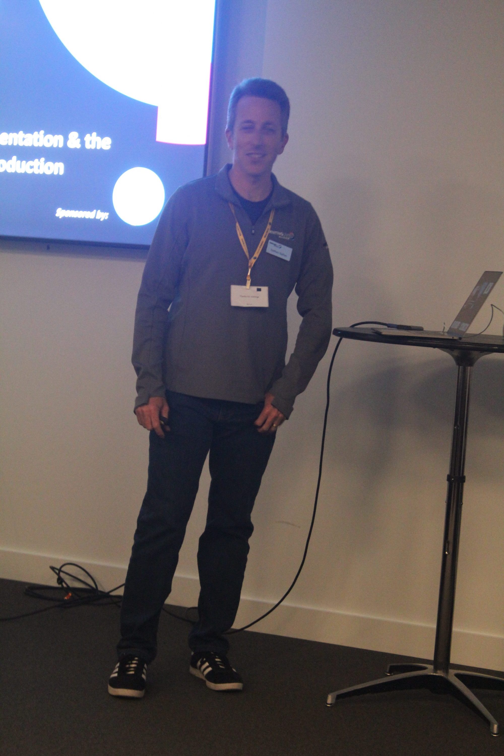 David Wilaj, vice president – Research, PRINTING United Alliance, at the Live & Local San Francisco event.